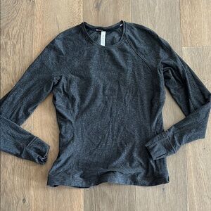 lululemon athletica Dark Gray Sweatshirt